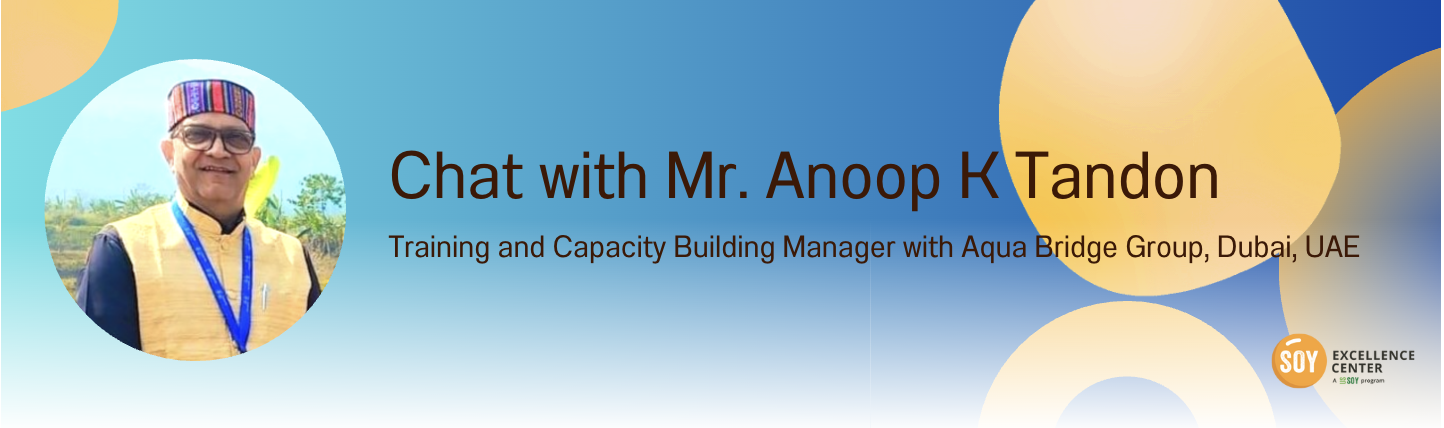 Chat with Mr. Anoop K Tandon
